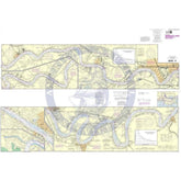 NOAA Nautical Chart 11370: Mississippi River-New Orleans to Baton Rouge